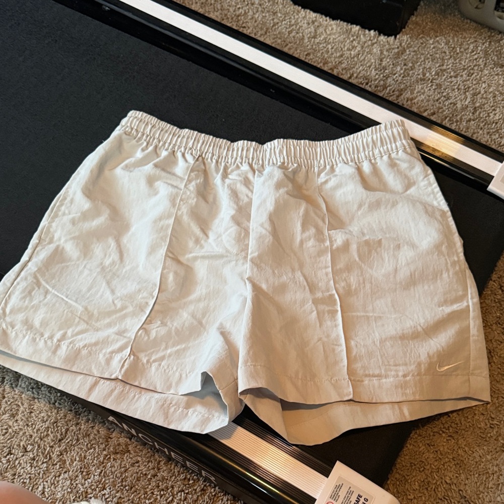 Nike Women's Athletic Light Gray Shorts